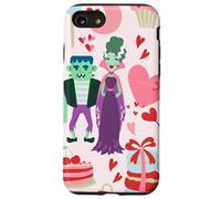 Monstre Valentines mariée Frankenstein Momie Horreur Zombie Coque pour iPhone SE (2020) / 7/8