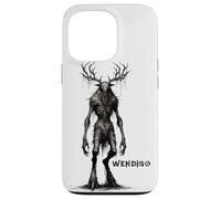 Monstre Wendigo : Skinwalker Cryptid, Monstre d'horreur maléfique Coque pour iPhone 13 Pro