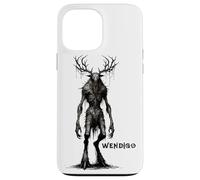 Monstre Wendigo : Skinwalker Cryptid, Monstre d'horreur maléfique Coque pour iPhone 13 Pro Max