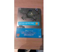 Monstres Academy – Disney Pixar – Blu-ray Combo 3D & 2D – SteelBook Édition Spéciale Fnac