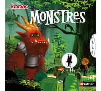 Le grand livre Pop-up des Monstres - livre animé kididoc - dès 4 ans