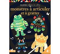 Monstres articulés à gratter - pochette avec accessoires