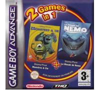 THQ Pack double cartouches Game Boy Advance Nemo + Monstres