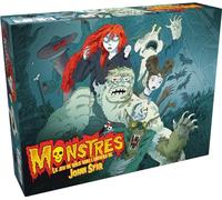 Monstres : Le Jeu de Rôle dans l'univers de Joann Sfar - Jeu de Société | Initiation Au Jeu d'Aventures à Partir de14 Ans - 2 à 6 Joueurs - Version Française - Asmodee - Black Book Editions