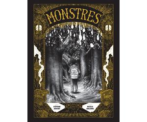 Monstres - Stéphane Servant - Thierry Magnier Eds - cartonné - Contes et légendes jeunesse