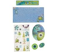 Monstres universitaires autocollants pack tatouages Party Favor (Plus de 600 autocollants Monsters Inc 75 tatouages temporaires) G