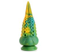 Creature Cocks Monstropus - Tentacule Dildo - 22cm (Jaune-Vert)