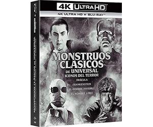 Monstruos Clásicos Universal Pack (4K Ultra-HD + Blu-ray) [Blu-ray]