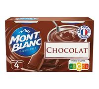 Mont Blanc Crème Dessert Chocolat Extra Fin, 4 x 125g