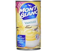 Mont Blanc Crème Dessert Vanille Boîte de 570 g - Lot de 3