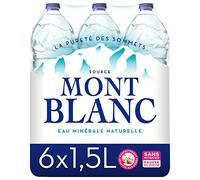 MONT BLANC - Eau Minérale Naturelle 6X1.5L - L'unité