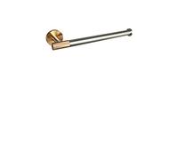 Mont brossé en Or Rose Brousse de vêtements Crochet Porte-Toile de Toilette Bar de Serviette Cuisine de Cuisine Accessoires de Salle de Bain, Support en Papier (Bague de Serviette)