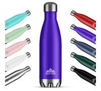 Mont-Clair H2O Gourde isotherme - Bouteille isotherme sans BPA - Gourde inox 750ML, 24h froid & 12h chaud - Bouteille d'eau en acier - 750ML, Pourpre