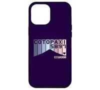 Mont Cotopaxi Équateur Amérique du Sud Volcan Souvenir Rétro Coque pour iPhone 12 Pro Max
