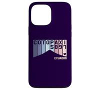 Mont Cotopaxi Équateur Amérique du Sud Volcan Souvenir Rétro Coque pour iPhone 13 Pro Max