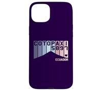 Mont Cotopaxi Équateur Amérique du Sud Volcan Souvenir Rétro Coque pour iPhone 15 Plus