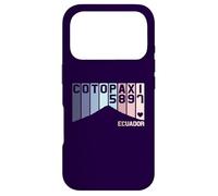Mont Cotopaxi Équateur Amérique du Sud Volcan Souvenir Rétro Coque pour iPhone 17 Pro