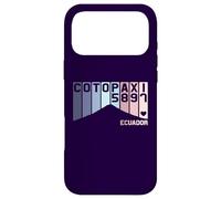 Mont Cotopaxi Équateur Amérique du Sud Volcan Souvenir Rétro Coque pour iPhone 17 Pro Max