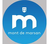 Mont-De-Marsan (10x10cm) - Sticker/Autocollant