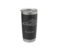 Mont Everest La plus haute montagne de la Terre Mahalangur Gobelet isotherme en acier inoxydable double paroi