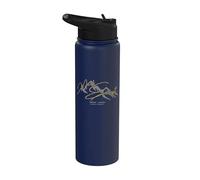 Mont Everest Népal Chine Stainless Steel Insulated Water Bottle