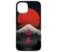 Mont Fuji Chic et Mot Japonais Kanji « Nihon » (Japon) Coque pour iPhone 13