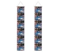 Mont Fuji in early spring Print Graduation Porch Banner Signe, Durable Congrats Grad Outdoor Door Decorations