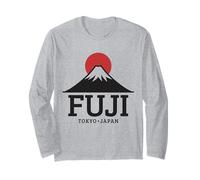 Mont Fuji Tokyo Japon Rétro Souvenir Japon Manche Longue