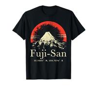 Mont Fuji Tokyo Japon Rétro Souvenir Japon T-Shirt