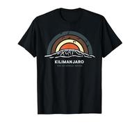 Mont Kilimanjaro Tanzanie Kenya Randonnée en Afrique Souvenir T-Shirt, Homme, Noir, XL