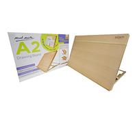 Mont Marte Artiste Planche à dessin Planche à dessin en bois réglable avec bande élastique Hauteur 64.7 cm (64,8 cm) de large x 47 cm (47 cm)