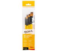 MONT MARTE Gallery Series Lot de pinceaux en Bois, Standard, L