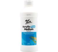 Mont Marte Medium Acrylique - 500ml - M¿¿Dium Fluide Pour Des Coups De Pinceau Longs Et Lisses - Am¿¿Liorateur De Fluidit¿¿ Pour Les Peintures Acryliques