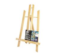 Mont Marte Petit Chevalet de Table en bois de Hêtre - Medium - Chevalet compact - Idéal pour la présentation de toiles et cadres jusqu'à 40 cm