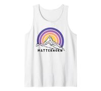 Mont Matterhorn Suisse Randonnée Montagne Escalade Cadeau de Randonnée Débardeur