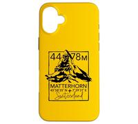 Mont Matterhorn Zermatt Randonnée Visiter la Suisse Cadeaux Coque pour iPhone 16 Plus
