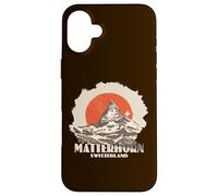 Mont Matterhorn Zermatt Randonnée Visiter la Suisse Cadeaux Coque pour iPhone 16 Plus