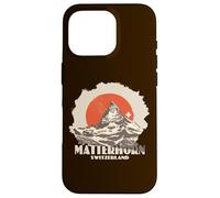 Mont Matterhorn Zermatt Randonnée Visiter la Suisse Cadeaux Coque pour iPhone 16 Pro