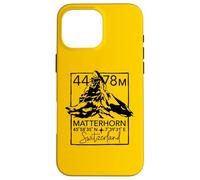 Mont Matterhorn Zermatt Randonnée Visiter la Suisse Cadeaux Coque pour iPhone 16 Pro Max
