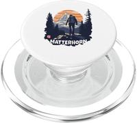 Mont Matterhorn Zermatt Randonnée Visiter la Suisse Cadeaux PopSockets PopGrip pour MagSafe