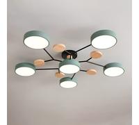Mont Moderne Mount de Plafond Nordic Blanc LED Circulaire Acrylique 4 CHELLES CHANDELER SPOUTNIK Light avec DÉCORATION DÉCOR
