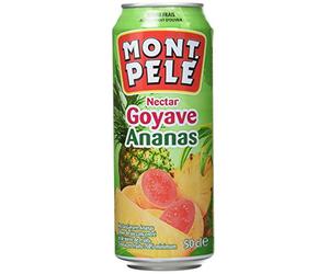 Mont-Pele Nectar Ananas Goyave Pack 4 x 50 cl - Lot de 3