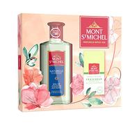 Mont Saint Michel - Coffret 2 Produits - Coffret Cadeau - Eau de Cologne Naturelle Classique- 250 ml - Savon Cologne Fraîcheur - 125 g