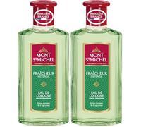 Mont Saint Michel - Eau de Cologne - Fraîcheur Intense - 250 ml (Lot de 2)