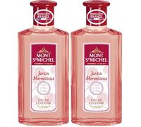 Mont Saint Michel - Eau de Cologne Jardin Merveilleux - Fleurs & figue - Flacon 250 ml (Lot de 2)