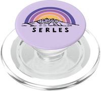 Mont Serles Stubai Summit Tyrol Autriche Voyage Randonnée Cadeau PopSockets PopGrip pour MagSafe
