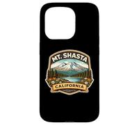 Mont Shasta California Mountain Souvenir Souvenir Randonneur Coque pour iPhone 15 Pro