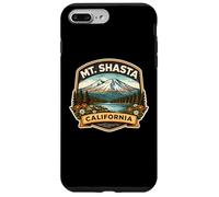 Mont Shasta California Mountain Souvenir Souvenir Randonneur Coque pour iPhone 7 Plus/8 Plus