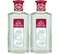 Mont St Michel Eau de Cologne Après l'Orage fleur d'eau et d'iris - La bouteille de 250 ml (Lot de 2)