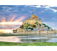Mont St Michel, France